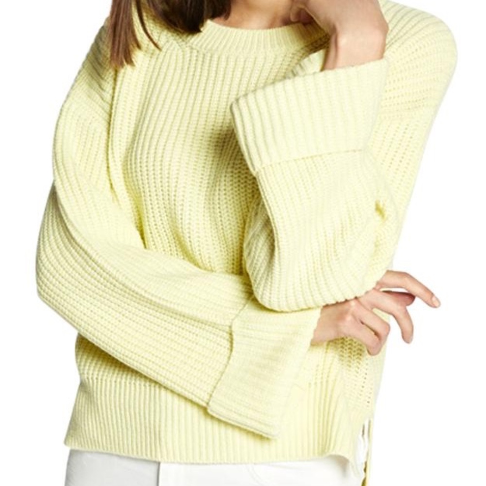 Sanctuary Now or Never Yellow Sweater